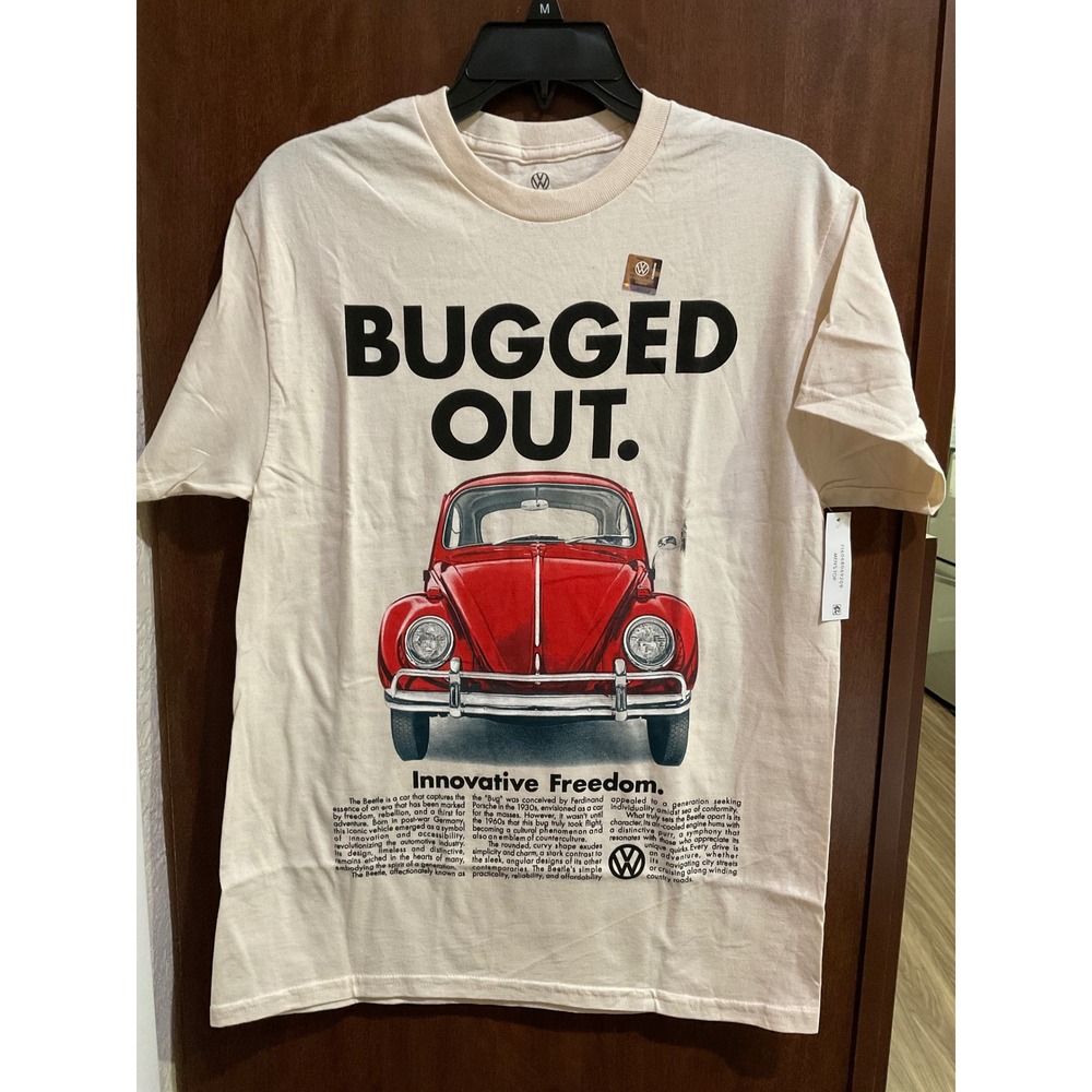 Volkswagen Bug Men's Graphic Tee size M (D-037)